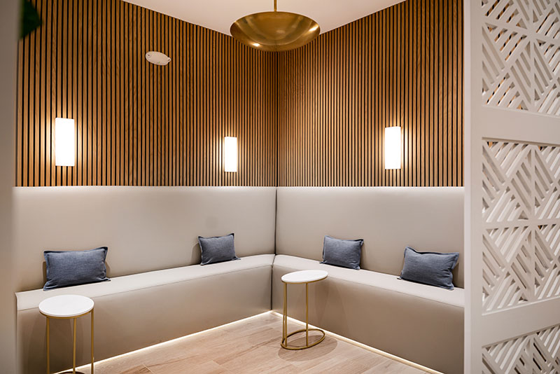 Hydrology Wellness® miami wellness center waiting area